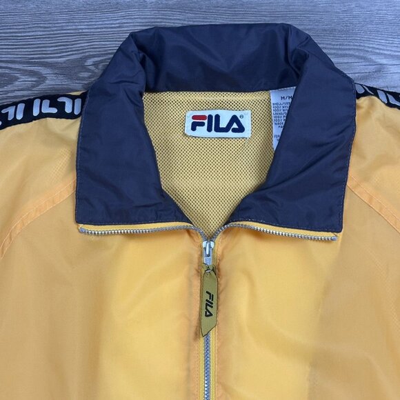 Vintage 90’s Fila Side Tape Full Zip Windbreaker - Picture 2 of 2